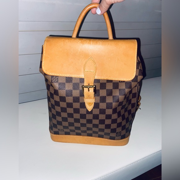 LOUIS VUITTON BACKPACK DAMIER EBENE - Picture 5 of 17